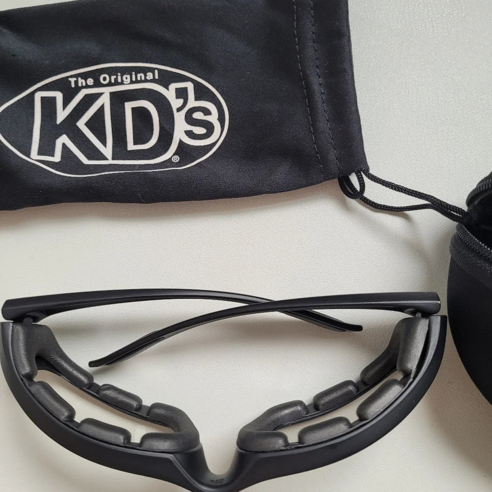 Black Sunglasses with Protective Accessories